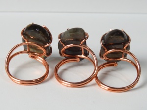 Anillo de Labradorita - Joyería de Piedra Natural con Envoltura de Alambre Multifuego - Regalo para Ella - Estilo Casual/Deportivo - Un Solo Tipo - Suministros al por Mayor - Product Image 4