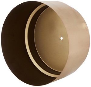 Jardinière avec support, en métal durable de qualité, légère, pour décoration intérieure et extérieure, jardin, maison, bureau, style moderne - Product Image 2