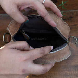 กระเป๋าสะพายไหล่หนังนิ่มสำหรับผู้หญิงสไตล์ตะวันตกกระเป๋าถือสะพายข้างทรงกลมดีไซน์ใหม่สไตล์โบฮีเมียน - Product Image 6