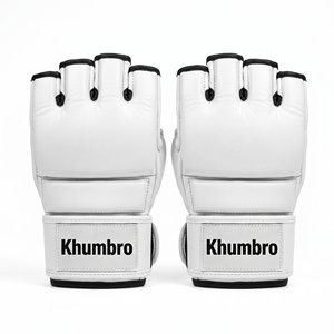 Guantes de MMA KHUMBRO de Cuero con Cierre de Velcro, Unisex, para Entrenamiento de Artes Marciales, Guantes Profesionales para Entrenamiento de MMA - Product Image 5
