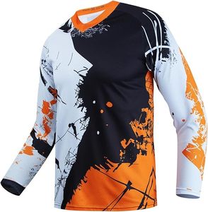 Camisetas de Ciclismo de Montaña para Hombre, Jersey de Descenso, Camisetas MTB, Jersey de Motocross Todoterreno, Ropa Deportiva OEM - Product Image 2