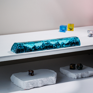 Keycaps Mystiques Anime, Keycaps Artisanaux Personnalisés, Keycaps Anime Mignons, Keycaps Verts, Ensemble de Keycaps, Keycaps en Résine - Product Image 3