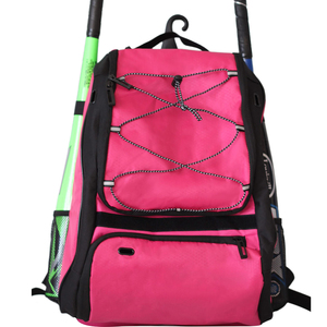Bolsa de Béisbol Personalizada, Mochila para Equipo de Softbol, Morado y Negro, Bolsa de Transporte para Casco y Guante, para Entrenamiento y Viajes - Product Image 5