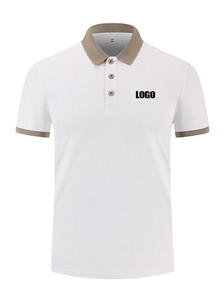 Camiseta de Negocios de Manga Corta para Hombre, Camiseta Polo Bordada con Cuello Camisero para Hombre - Product Image 2