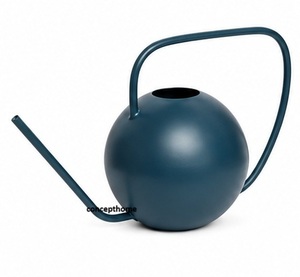 Regadera Redonda Metálica Concept Home, Color Azul Oscuro, Diseño Duradero para Jardinería - Product Image 1