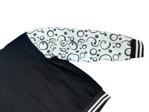 แจ็กเก็ตผ้าฟลีซผู้ชายสไตล์ฮิปฮอปเท่ๆสำหรับฤดูหนาวคอตั้งปักหนังกันลมระบายอากาศได้ดี - Product Image 4