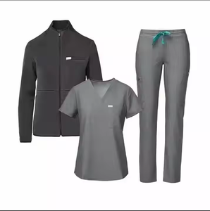 Conjuntos de Uniformes Médicos Personalizados para Hombre, Chaqueta Antiarrugas, Tela Elástica de Primera Calidad para Uso Hospitalario - Product Image 6