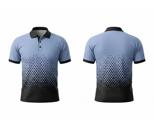 Polos de sport à séchage rapide par sublimation, coutures durables pour hommes, femmes et jeunes, polos actifs à séchage rapide et respirants - Product Image 6