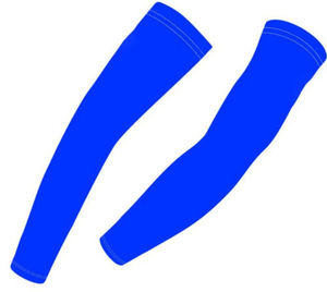 Mangas de compresión deportivas para hombre con protección UV UPF30, refrescantes, para uso exterior, de nailon, manga larga, color y logotipo personalizables - Product Image 3