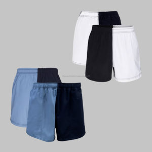 กางเกงขาสั้นรักบี้ unisex มีกระเป๋าพิมพ์โลโก้ตามสั่งขนาดใหญ่พิเศษ - Product Image 1