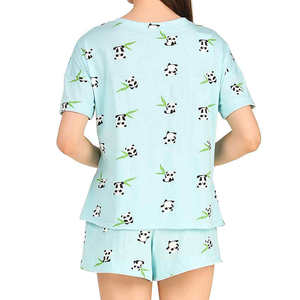Camisetas de compresión casuales para mujer, totalmente digitales, con cuello redondo, manga corta, transpirables, 100% algodón, estampadas, OEM - Product Image 2