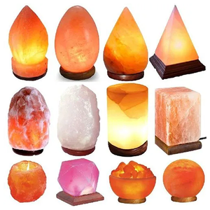 Lámparas de Sal del Himalaya Naturales al por Mayor, Proveedor de Lámparas de Sal de Cristal para Decoración del Hogar, Relajación y Bienestar - Product Image 1