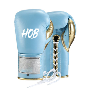 Nuevos Guantes de Boxeo de Cuero de Color para Principiantes y Atletas Avanzados, Antideslizantes, para Entrenamiento, Sparring y Práctica de Artes Marciales - Product Image 1