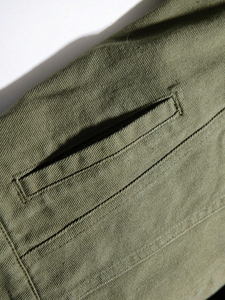 Veste en jean personnalisable pour homme, style sport urbain, avec col montant, tendance, pour l'extérieur - Product Image 4