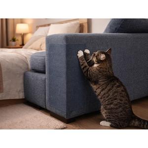 Protector Autoadhesivo Antiarañazos para Gatos, Tapetes y Almohadillas Recortables para Sofás, Puertas y Colchones, Fuerte Adhesión, Sin Residuos - Product Image 2