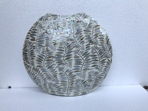 Best Selling High Quality Handmade <b>MOP</b> Vase Mother of Pearl Vase For Home Decor From Vietnam - Product Image 4
