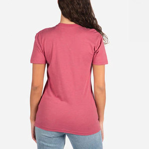 เสื้อยืดคอตตอน/โพลีเอสเตอร์ทรงพอดีตัวจาก Next Level Custom Logo T Shirt - Product Image 2