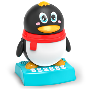 Pengo Dancing Penguin Educational Musical Toy for 2-4 Years-Rechargeable for Speaker Storytelling Learning Rhymes <b>ABS</b> - Product Image 1