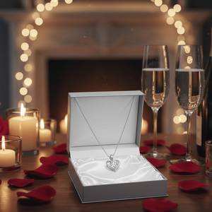 <b>Small</b> Portable Kraft Paper Jewelry <b>Packaging</b> <b>Box</b> | Cardboard Gift <b>Box</b> with Matte Lamination & Sponge Insert for Rings & Pendants - Product Image 4