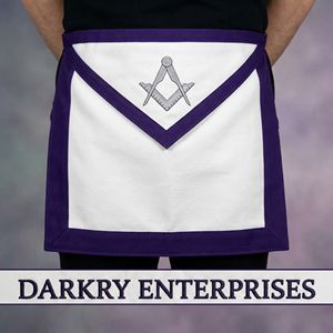 Fabricante Personalizado de Delantales Masónicos con el Ojo que Todo lo Ve, Ribete Azul, Bordado a Mano, Regalia, Venta al por Mayor de Fábrica, Prendas para Logias a Medida, OEM ODM - Product Image 6