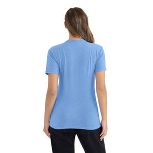 Camiseta Premium CVC Crew (N6210) 60/40 Algodón Peinado Hilado en Anillo/Poliéster 32 Hilos al Metro Venta al por Mayor Casual Unisex Camisetas con Logotipo Personalizado - Product Image 6