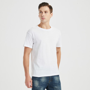 T-shirt personnalisé avec votre propre logo, t-shirts décontractés pour hommes, hauts en coton à manches courtes, t-shirt uni personnalisé pour hommes - Product Image 3