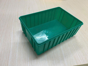 OEM Custom PP Food Grade Plastic Storage <b>Crate</b> <b>Stackable</b> Container Model LD-023 Made in Hai Phong - Product Image 5
