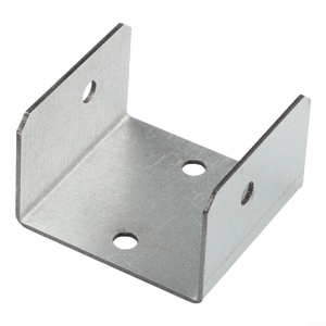 Support de fixation en acier poli, support métallique simple face pour quincaillerie de construction - Product Image 6