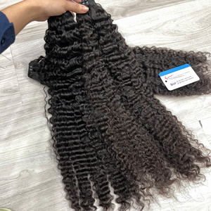 Extensiones de Cabello Rizado Birmano al por Mayor, Color Negro Natural, en Stock, 12-26 Pulgadas, 100% Cabello Humano, Proveedor Líder - Product Image 6