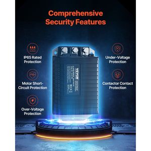 Regolatore di velocità per golf cart 48V 250A con protezione IP65, ricambio per controller motore CC per golf cart Club Car 2000-2008 - Product Image 4