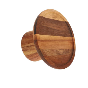 Soporte Redondo de Madera Hecho a Mano Ecológico de Varias Capas para Pasteles con Base Estable y Resistente para Uso Profesional en Panaderías - Product Image 3