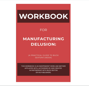 หนังสือเด็กปกอ่อน "Manufacturing Delusion Buck Sexton" ของใหม่ ขนาด 13x19 ซม. พิมพ์ลายแบบ Sublimation จัดส่งเร็ว (ขายส่ง) - Product Image 1