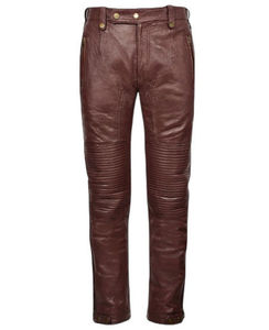 Pantalones de Piel Sintética PU para Hombre, Color Negro Liso, Buena Calidad, Personalizados, Pantalones Deportivos de Venta Caliente - Product Image 5