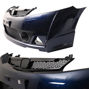 Parachoques Delantero Estilo Mugen RR con Parrilla Superior e Inferior para Honda Civic 2006-2011 - Product Image 2