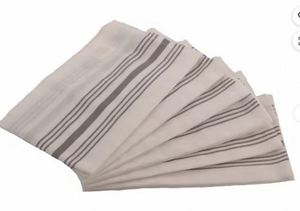 Serviettes de table en coton durables et réutilisables pour hôtels et restaurants – Ensemble élégant de serviettes de table en coton lavables - Product Image 4