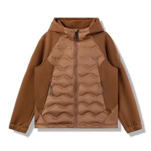 Veste d'hiver matelassée pour homme avec logo personnalisé, livraison rapide, coupe-vent décontracté à capuche avec fermeture éclair pour l'extérieur - Product Image 4