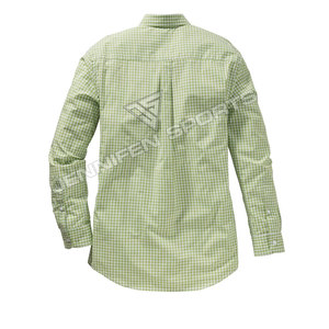 Custom Traditional Shirts/Trachten Bavarian Festival Cotton Checked <b>Oktoberfest</b> Men Herren Shirt Long Sleeves - Product Image 2