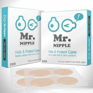Cache-tétons pour hommes, 50 paires (100 pièces) - Hide & Protect Care par Mr. Nipple - Product Image 1