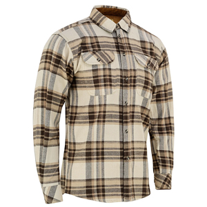 Camisa de Franela a Cuadros para Hombre, de Algodón Grueso, Casual, de Manga Larga, con Botones, Estilo Workwear, con Puños y Bolsillos de Pana - Product Image 2