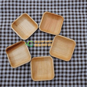 Biodegradable Areca Leaf Serving <b>Plates</b> <b>Disposable</b> Palm Leaf <b>Plates</b> for BBQ Picnic Wedding and Party Supplies Made in Vietnam - Product Image 5