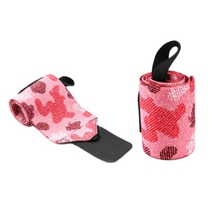 Muñequeras de impresión personalizadas de alta calidad Unisex Fitness Essentials para el deporte al por mayor pulseras de entrenamiento de gimnasio con logotipo personalizado - Product Image 1