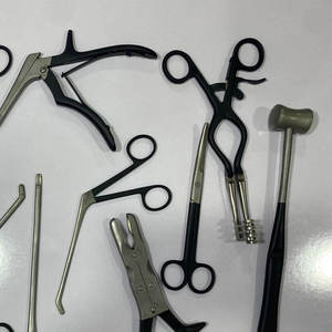 Kit chirurgical de laminectomie 10 pièces réutilisable avec revêtement noir – Instruments de chirurgie vertébrale de qualité supérieure - Product Image 4