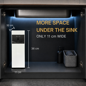 Système sous-évier Aquatek BC Tap SE |   Chauffe-eau domestique 2L |   Système d'osmose inverse à 5 étapes |   Chauffage efficace 750W |   Optimisation de l'espace - Product Image 4