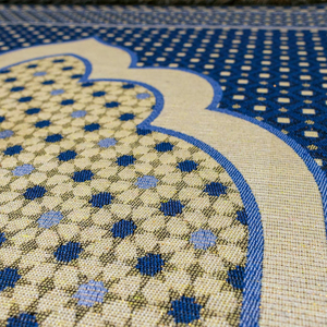 Alfombras de Oración Musulmanas de Nuevo Diseño al por Mayor, Hechas a Máquina con Cuentas, Antideslizantes, de Alta Calidad, Cómodas y Suaves para el Hogar - Product Image 6