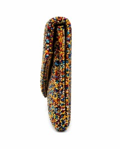 Pochette à perles multicolores |   Porte-monnaie enveloppe fait main |   Sac à main de soirée élégant |   Sac à main ethnique bohème pour soirée - Product Image 3
