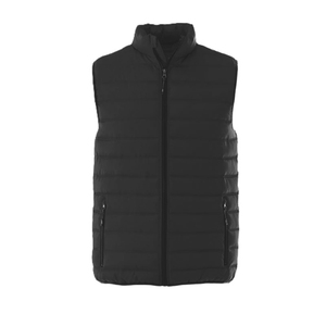 Chaleco Acolchado sin Mangas para Hombre, Cuello Alto, Cierre de Cremallera, Resistente al Viento, Ropa de Invierno, Estilo Casual, 100% Poliéster - Product Image 2