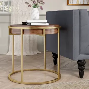Modern Decorative Coffee <b>Table</b> with <b>White</b> Marble Surface Luxury Furniture Premium Artistic Coffee <b>Table</b> Collection for Luxury - Product Image 3