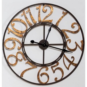 Premium Metal <b>Wall</b> <b>Clock</b> Elegant Modern Luxury Decorative Hanging Round <b>Wall</b> <b>Clock</b> - Product Image 5