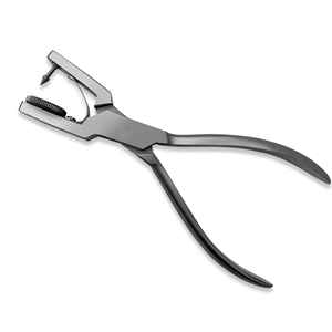 Pinza perforadora de dique de goma Ainsworth de 6.75 pulgadas, de acero inoxidable, reutilizable, manual, Clase I, para aislamiento dental, quirúrgico y endodóntico - Product Image 6