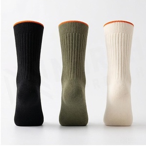 Chaussettes NORTH APPROACH 100% Coton Respirantes à Motif Côtelé pour Adultes – Idéales pour l'Automne et les Tenues Décontractées - Product Image 2